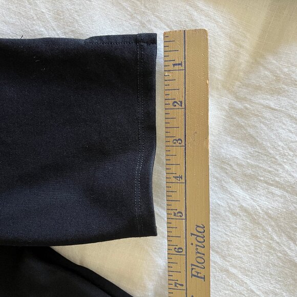 Garnet Hill Pull-On Black Pants Size 8 - Picture 12 of 13